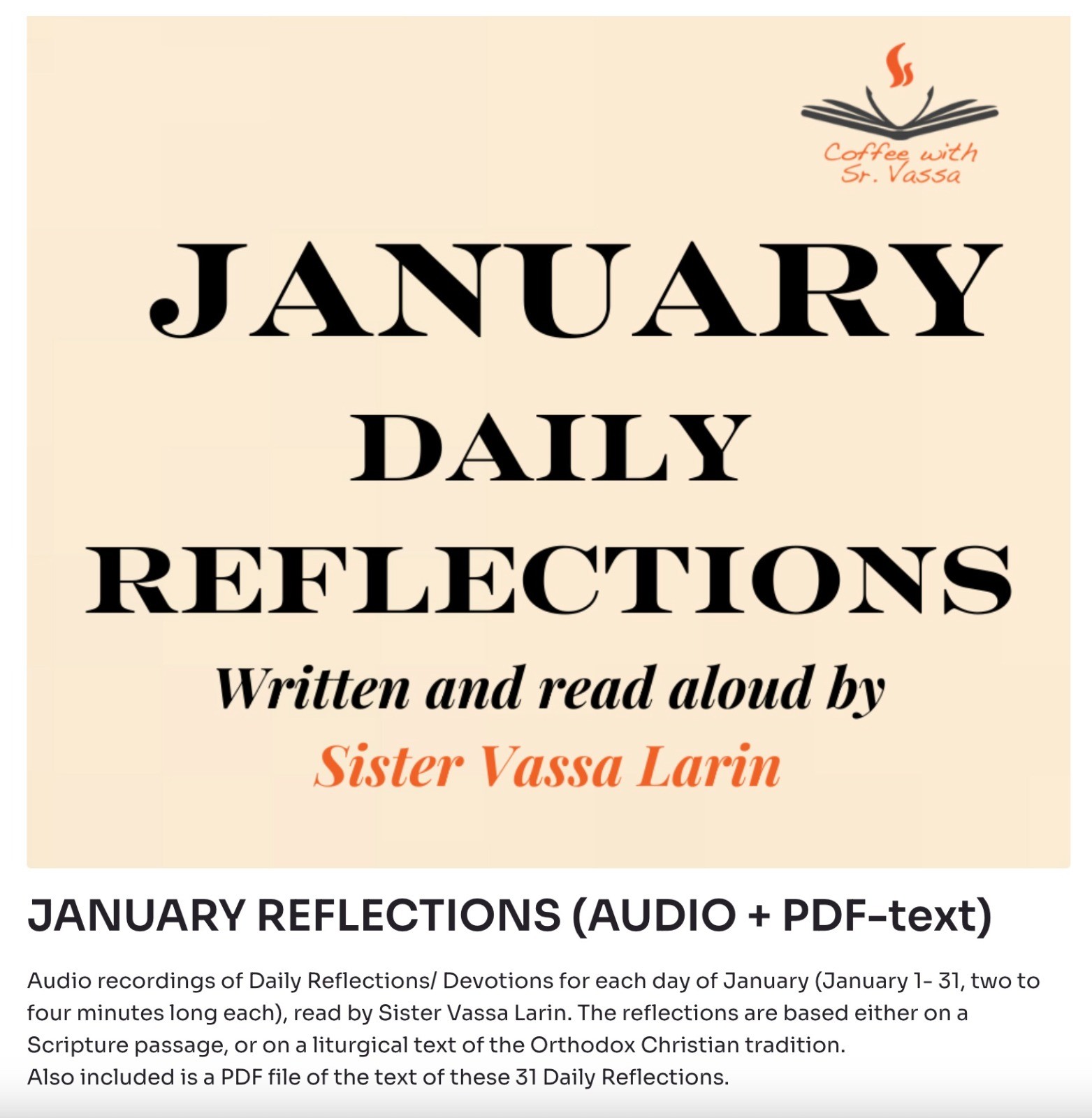January REFLECTIONS